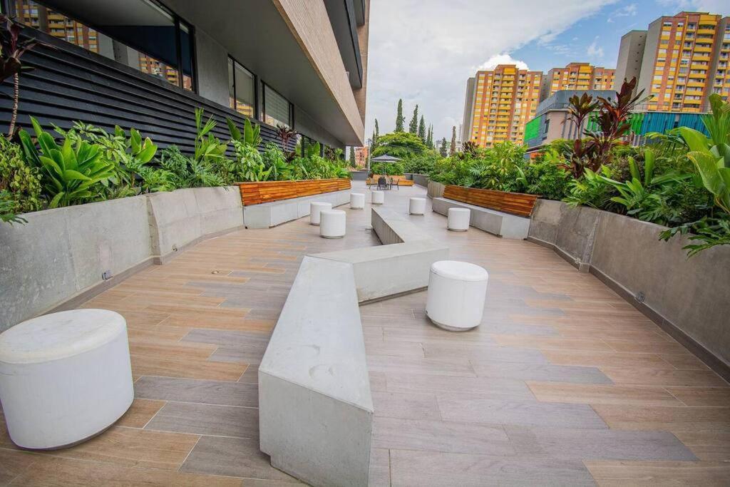 Apartment Floor Poblado, A/c, Coworking, Gym 1416 Medellin
